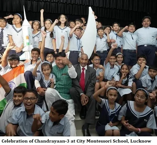 Chandrayaan-3 Lands on the Moon: India's Lunar Triumph 3 cms