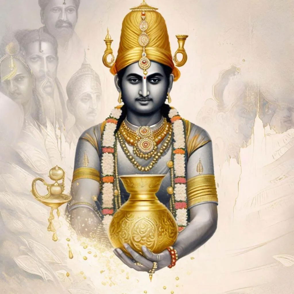 Dhanteras: Celebrating Prosperity and Festivity in India 5 Lord Dhanvantri