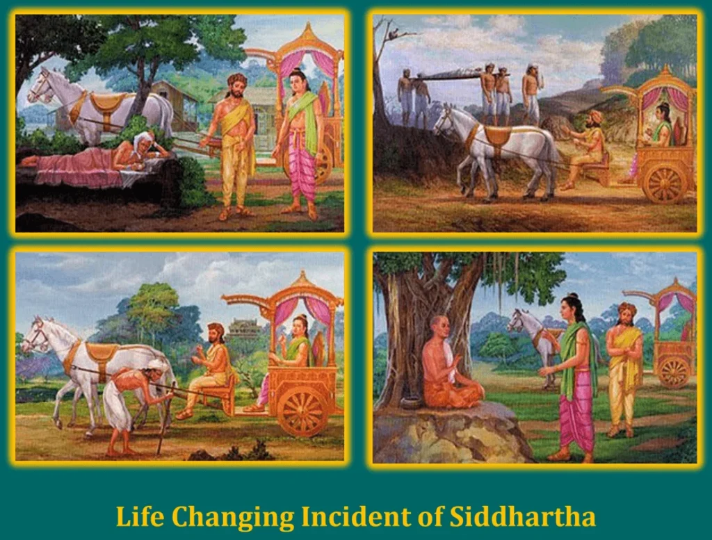 Changing incident of Siddhartha