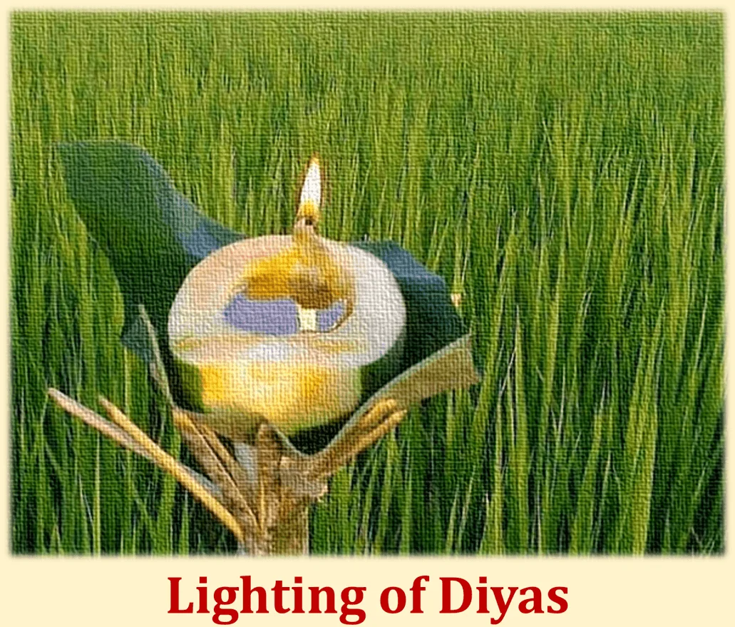 Kati Bihu: Assam's Festival of Light and Prosperity 3 Kati-Bihu diya