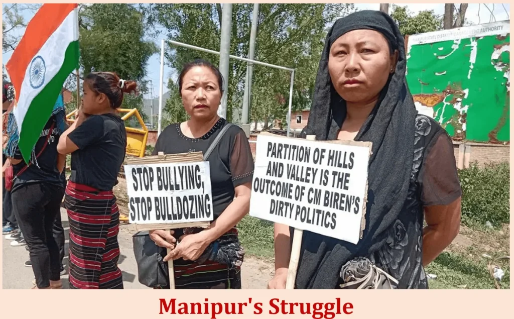 Unraveling Manipur's Struggle: Confronting Violence Together 36 Manipur's Struggle