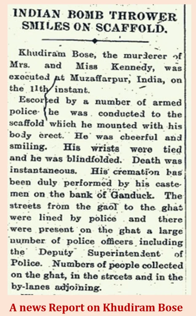 The Inspiring Tale of Khudiram Bose - A Brave Revolutionary 3 News report on Khudiram Bose