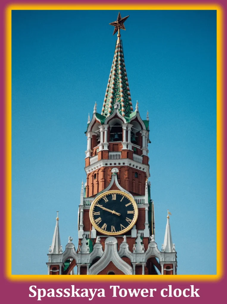 Spasskaya Tower clock