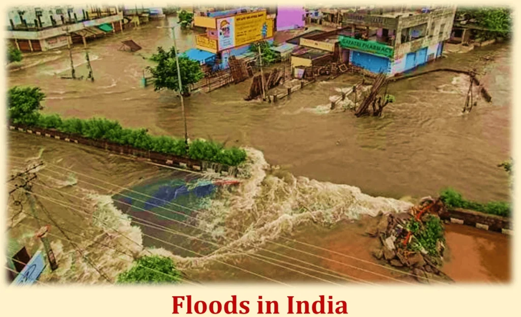 Floods in India : A monsoon fury 24 floods