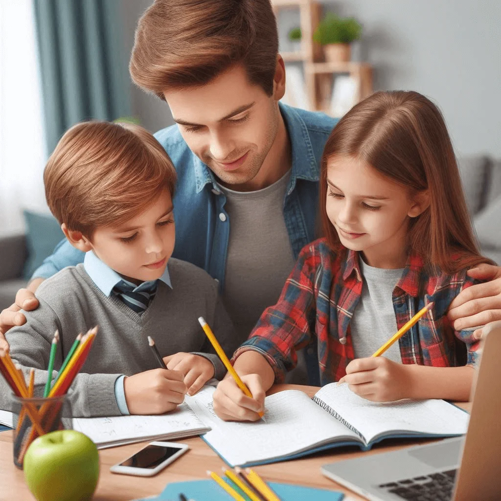Father's Day: Honoring the Silent Sacrifices and Endless Love of Remarkable Men 9 Father helping in homework