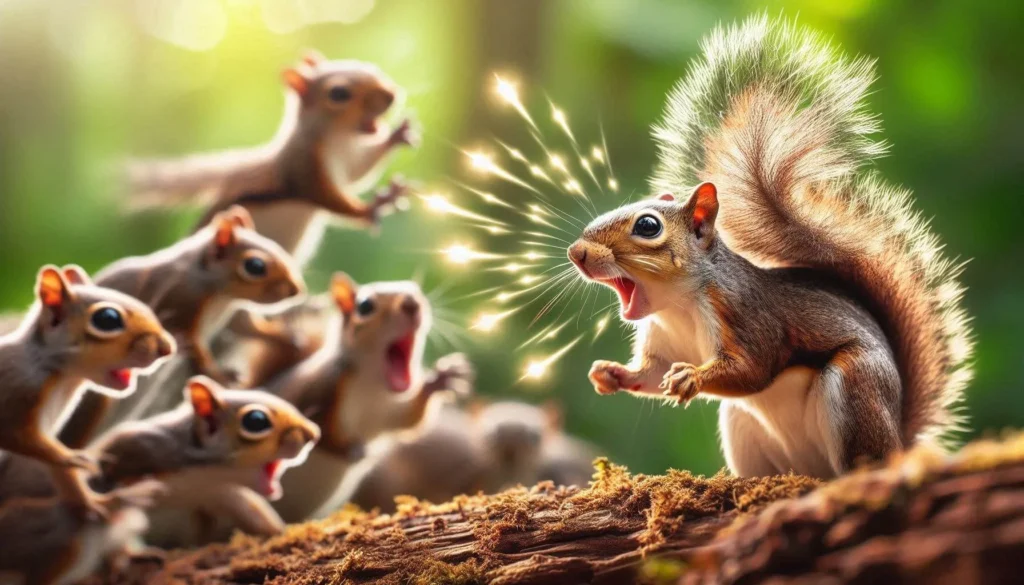 Squirrel Appreciation Day: A Celebration of Nature's Agile Foragers 7 Squirrel communication