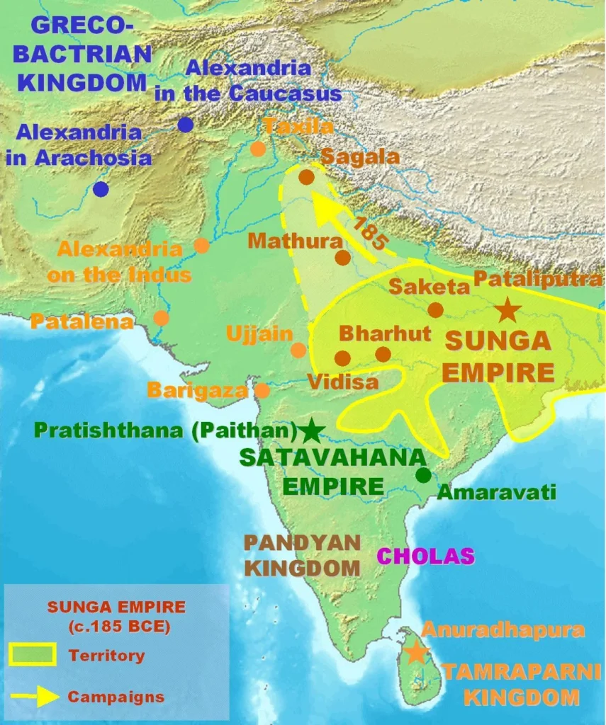 Agnimitra Shunga: The Architect of Early Shunga Dynasty 2 SungaEmpireMap