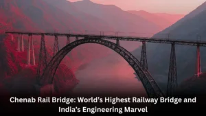 India 1 Chenab Rail Bridge