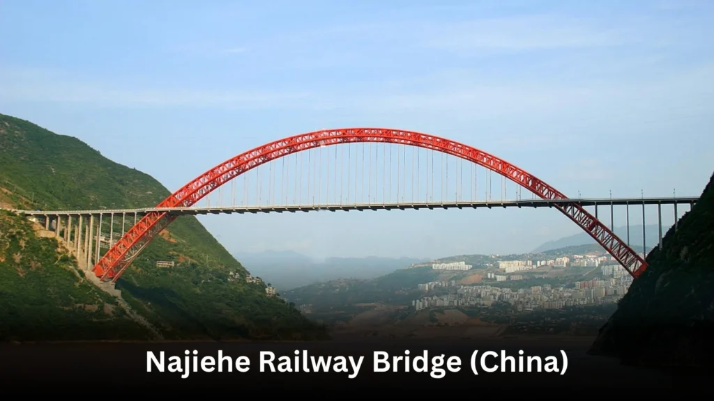 Chenab Rail Bridge: World’s Highest Railway Bridge and India’s Engineering Marvel 5 Najiehe Railway Bridge (China)
