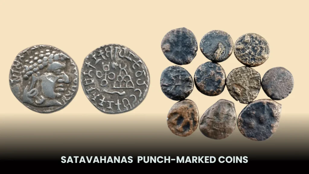 Satavahana Dynasty: Rise, Reign, and Legacy of India’s Ancient Empire 3 Satavahanas Punch-marked coins