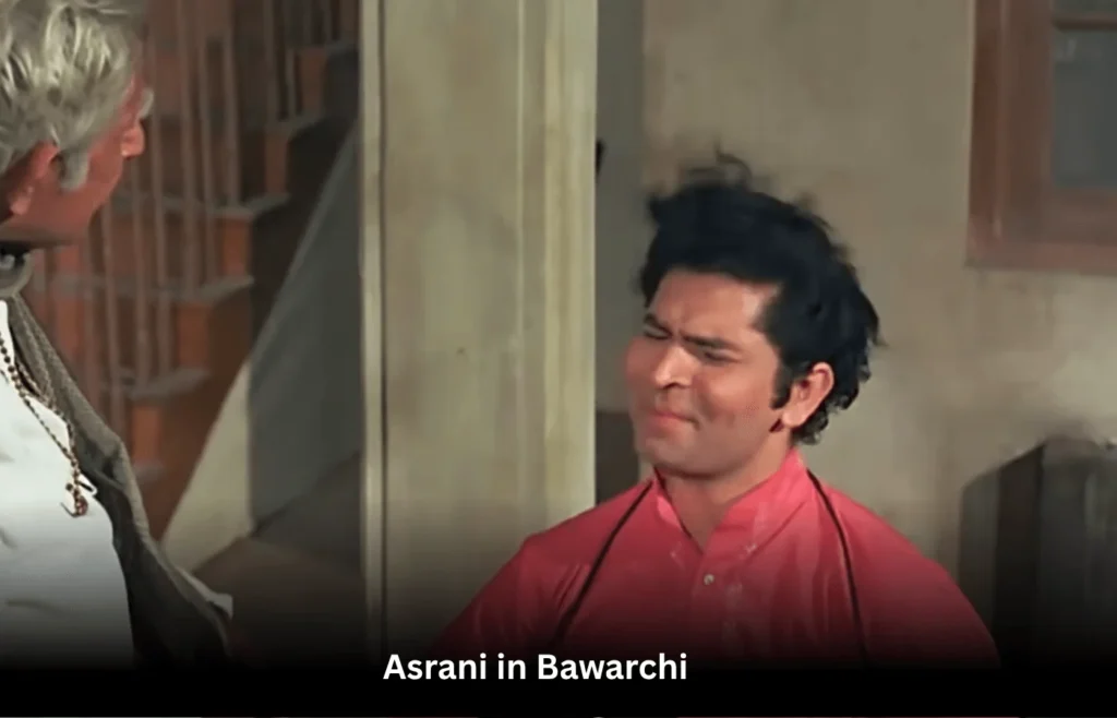 Asrani – The Man Who Made Us Laugh 4 Asrani in Bawarchi