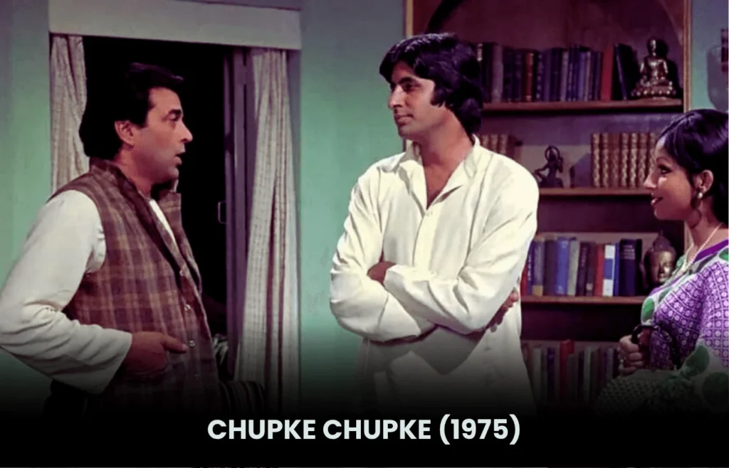 Dharmendra – The He-Man of Indian Cinema 6 Chupke Chupke (1975)
