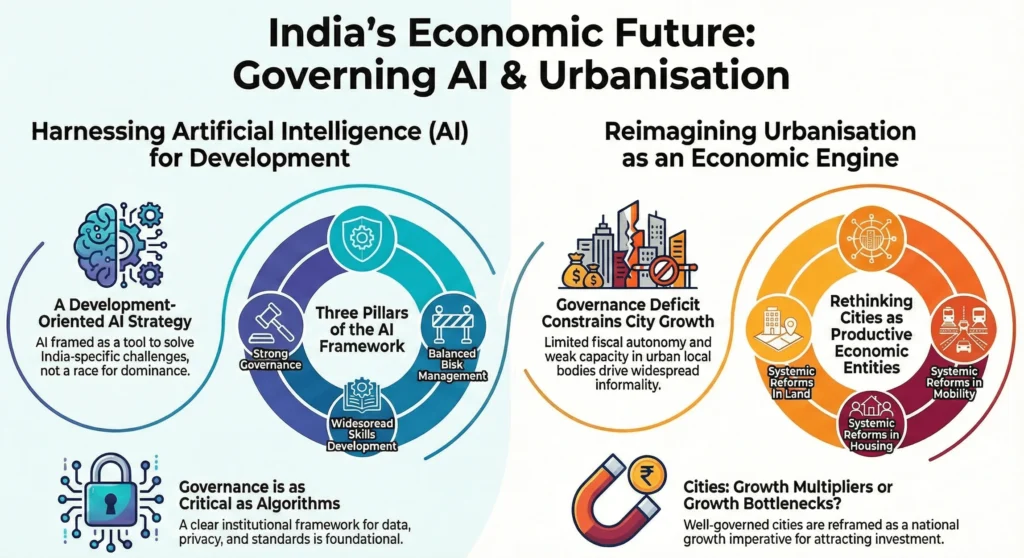 Economic Survey 2025-26: From Growth to Strategic Resilience in a Fragmented Global Economy 5 Special Focus Areas Shaping India’s Future
