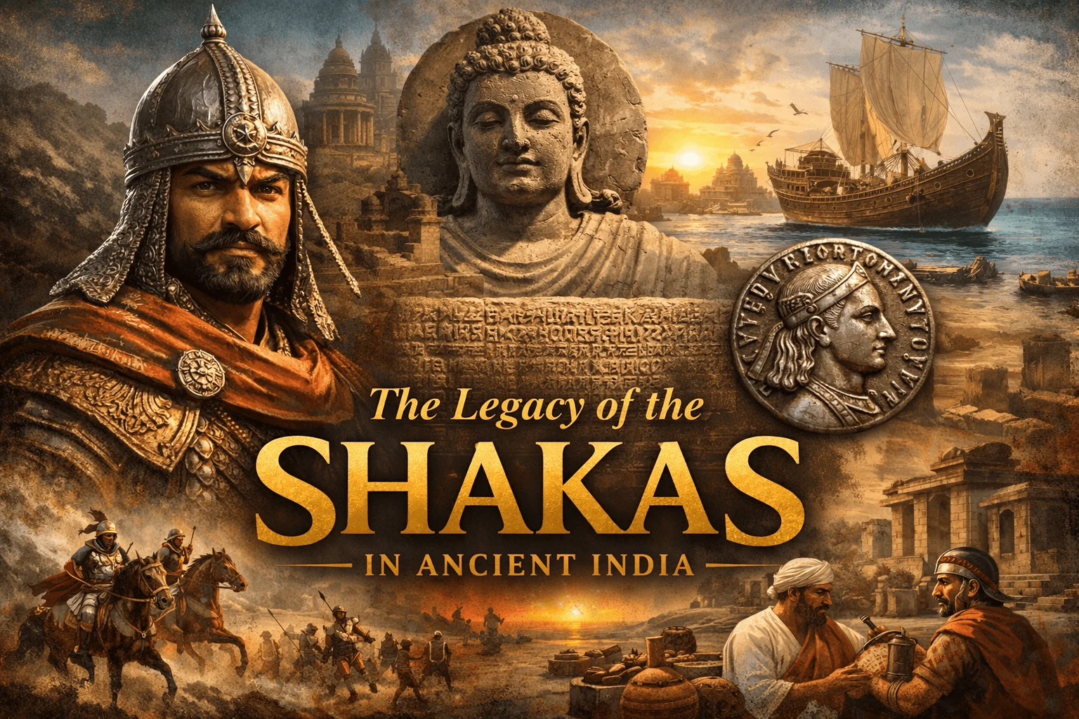 Shakas Instrument The Shaka Dynasty: Foreign Rulers Who Shaped Ancient India