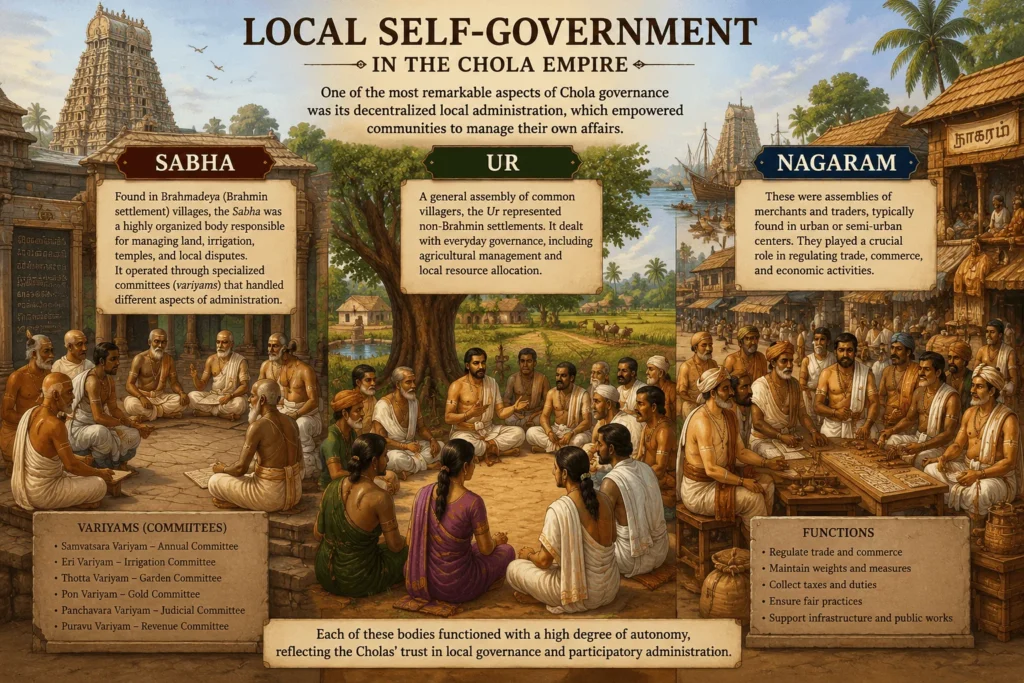 The Chola Dynasty: Rise, Expansion, and Enduring Legacy of South India’s Greatest Empire 4 Local Self Government