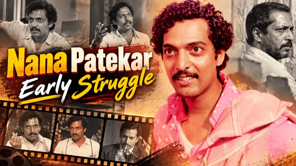 Nana Patekar (1951–2026): The Unconventional Actor Who Redefined Intensity in Indian Cinema 2 Nana Patekar_ Early Struggle