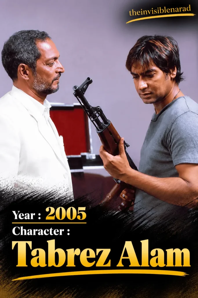 Nana Patekar (1951–2026): The Unconventional Actor Who Redefined Intensity in Indian Cinema 10 Tabrez Alam_ Cinematic Character Poster